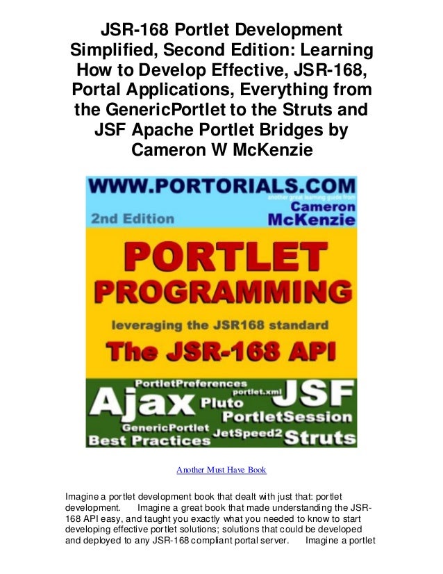 jsr 168 portlet api